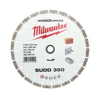 Диск алмазный сегментный SUDD 350мм SPEEDCROSS™ MILWAUKEE 4932492153