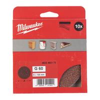 Шлиф. круг 125/8 отв. H&L зерно 60 (10 шт/уп) MILWAUKEE 4932492173