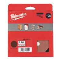 Шлиф. круг 150/6 отв. H&L зерно 240 (10 шт/уп) MILWAUKEE 4932492212