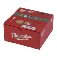 Шлиф. круг высокопроизв. 150/6 отв. H&L зерно 180 (50 шт/уп) MILWAUKEE 4932492236