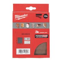 Шлиф. лист сетчатый PG MESH™ 115x107 H&L зерно 400 (10 шт/уп) MILWAUKEE 4932492254