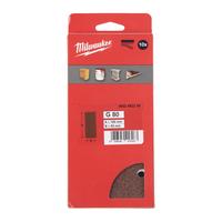 Шлиф. лист 93x185/8 отв. H&L зерно 80 (10 шт/уп) MILWAUKEE 4932492259