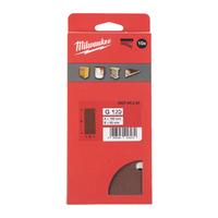 Шлиф. лист 93x185/8 отв. H&L зерно 120 (10 шт/уп) MILWAUKEE 4932492260