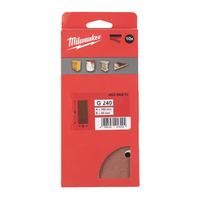 Шлиф. лист 93x185/8 отв. H&L зерно 240 (10 шт/уп) MILWAUKEE 4932492262