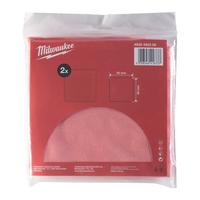 Салфетка красная 40x40мм (2 шт/уп) MILWAUKEE 4932492306