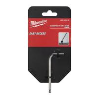 Ключ L-образный HEX короткий с шаром 5мм MILWAUKEE 4932492405