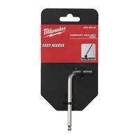 Ключ L-образный HEX короткий с шаром 6мм MILWAUKEE 4932492406