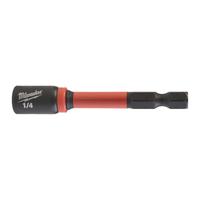 Насадка магнитная торцевая SHOCKWAVE™ с хв. 1/4" Hex - 1/4" x 65мм MILWAUKEE 4932492436