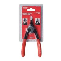 Съемник внеш./внутр. стопорных колец малый - изогн. 45° (0.9мм) MILWAUKEE 4932492488