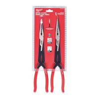 Длинногубцы удлиненные набор 2ед. MILWAUKEE 4932492499