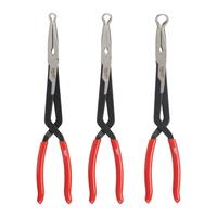 Длинногубцы с круглым захватом удлиненные набор 3 ед. MILWAUKEE 4932492503