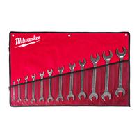 Ключи рожковые набор 12 ед. MILWAUKEE 4932492714