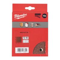 Шлиф. бумага 115x107 H&L зерно 60 (10 шт/уп) MILWAUKEE 4932492759