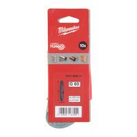Шлиф. лента 10х330 зерно 60 (10 шт/уп) MILWAUKEE 4932492874