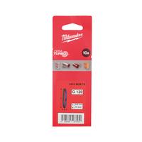 Шлиф. лента 10х330 зерно 120 (10 шт/уп) MILWAUKEE 4932492876