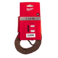 Шлиф. лента флис. 13x457 крупнозернистая (5 шт/уп) MILWAUKEE 4932492884