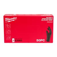 Перчатки Nitrile Disposable (Нитрил Диспосабл), 7/S, (100 шт) MILWAUKEE 4932493233
