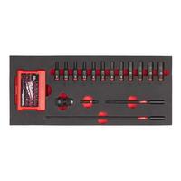 Головки 1/4" ударные удлиненные SHOCKWAVE™ набор №1 в ложементе 17ед. MILWAUKEE 4932493386