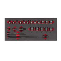 Головки 3/8" ударные SHOCKWAVE™ набор №1 в ложементе 23ед. MILWAUKEE 4932493388