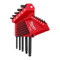 Ключи L-образные HEX в футляре дюймовые с шаром .050"-3/8" (13ед/наб) MILWAUKEE 4932493615
