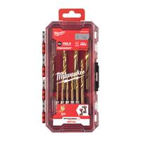 Сверла по металлу RedHEX™ HSS-TiN набор 10ед. (3-10мм) MILWAUKEE 4932493865