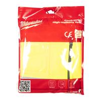 Жилет сигнальный Contractor (Контрактор) (L/XL), жёлтый MILWAUKEE 4932493995