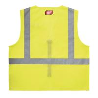 Жилет сигнальный Contractor (Контрактор) (2XL/3XL), жёлтый MILWAUKEE 4932493996