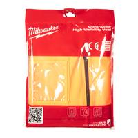 Жилет сигнальный Contractor (Контрактор) (S/M), оранжевый MILWAUKEE 4932493998