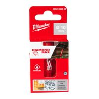 Сверло алмазное корончатое DIAMOND MAX™ d10мм - 1/4" HEX MILWAUKEE 4932498344
