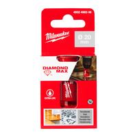 Сверло алмазное корончатое DIAMOND MAX™ d20мм - 1/4" HEX MILWAUKEE 4932498348