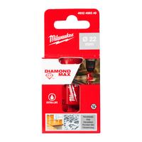 Сверло алмазное корончатое DIAMOND MAX™ d22мм - 1/4" HEX MILWAUKEE 4932498349