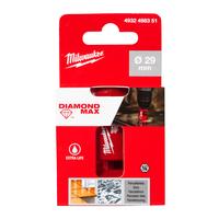 Сверло алмазное корончатое DIAMOND MAX™ d29мм - 1/4" HEX MILWAUKEE 4932498351