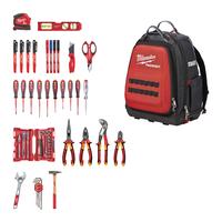 Набор электрика PACKOUT™ с рюкзаком MILWAUKEE Packout Backpack Electrician Set - 76 pc 4932498407