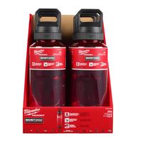 Бутылка красная PACKOUT™ CHUG LID 1480 мл MILWAUKEE 4932498638