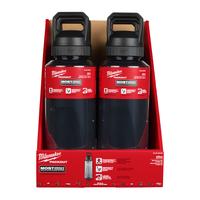 Бутылка черная PACKOUT™ CHUG LID 710 мл MILWAUKEE 4932498639