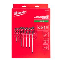 7PC TorxKey Wrench+ComfortGrip Set+Rack MILWAUKEE 4932498690