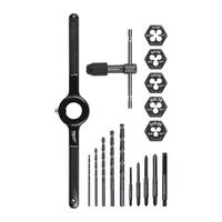 Метчики и плашки метрические набор 17ед. с рукояткой Hex-LOK™ 2-в-1 MILWAUKEE 4932498720