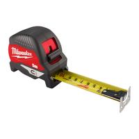 Рулетка PREMIUM магнитная MAGNETIC 5м (ширина полотна 27мм) GEN IV MILWAUKEE 4932498768