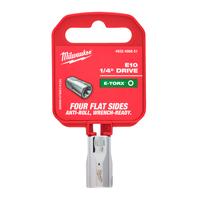 Головка торцевая под наружный Torx с приводом 1/4'' MILWAUKEE 1/4'' Drive E10 External Torx Socket 4932498851