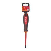 Отвертка диэлектрическая VDE T27 x100 трехгр. рукоятка MILWAUKEE 4932498986