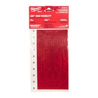 Светоотражающие наклейки BOLT™ MILWAUKEE BOLT™ Reflective stickers - Red - 1 set 4932499123
