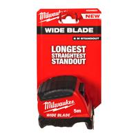 Рулетка PREMIUM широкая WIDE BLADE 5м (ширина полотна 33мм) GEN II MILWAUKEE 4932499203