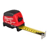 Рулетка PREMIUM широкая WIDE BLADE MAGNETIC 5м (ширина полотна 33мм) (+футовая шкала) GEN II, MILWAU MILWAUKEE 4932499208