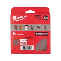Шлиф. круг сетчатый PG MESH™ 76 H&L G320 (10 шт/уп) MILWAUKEE 4932499372
