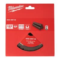 Диск пильный по металлу для резчика арматуры 137x28x1.6x30 MILWAUKEE 4932499702
