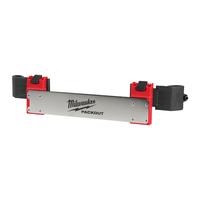 Боковая навесная стойка с держателями поясных зажимов PACKOUT™ MILWAUKEE Packout Tool Box Belt Clip Rack Attachment 4932500147