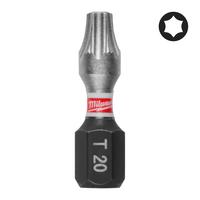 Бита ударная Shockwave Torx MILWAUKEE S/Bit ShW TX20 25mm - 3 pc 4932500363