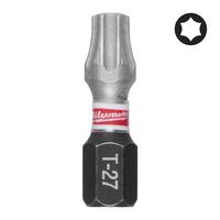 Бита ударная Shockwave Torx MILWAUKEE S/Bit ShW TX27 25mm - 3 pc 4932500365