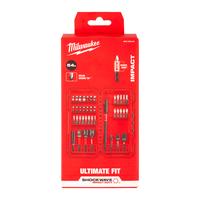 Набор бит и головок Shockwave Impact Duty для крепежных работ MILWAUKEE S/Bit ShW CD F/astening Set - 54 pc 4932500389