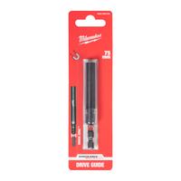 Битодержатель магнитный ударный Shockwave MILWAUKEE Bit Holder Mag drive guide ShW 75mm - 1 pc 4932500395